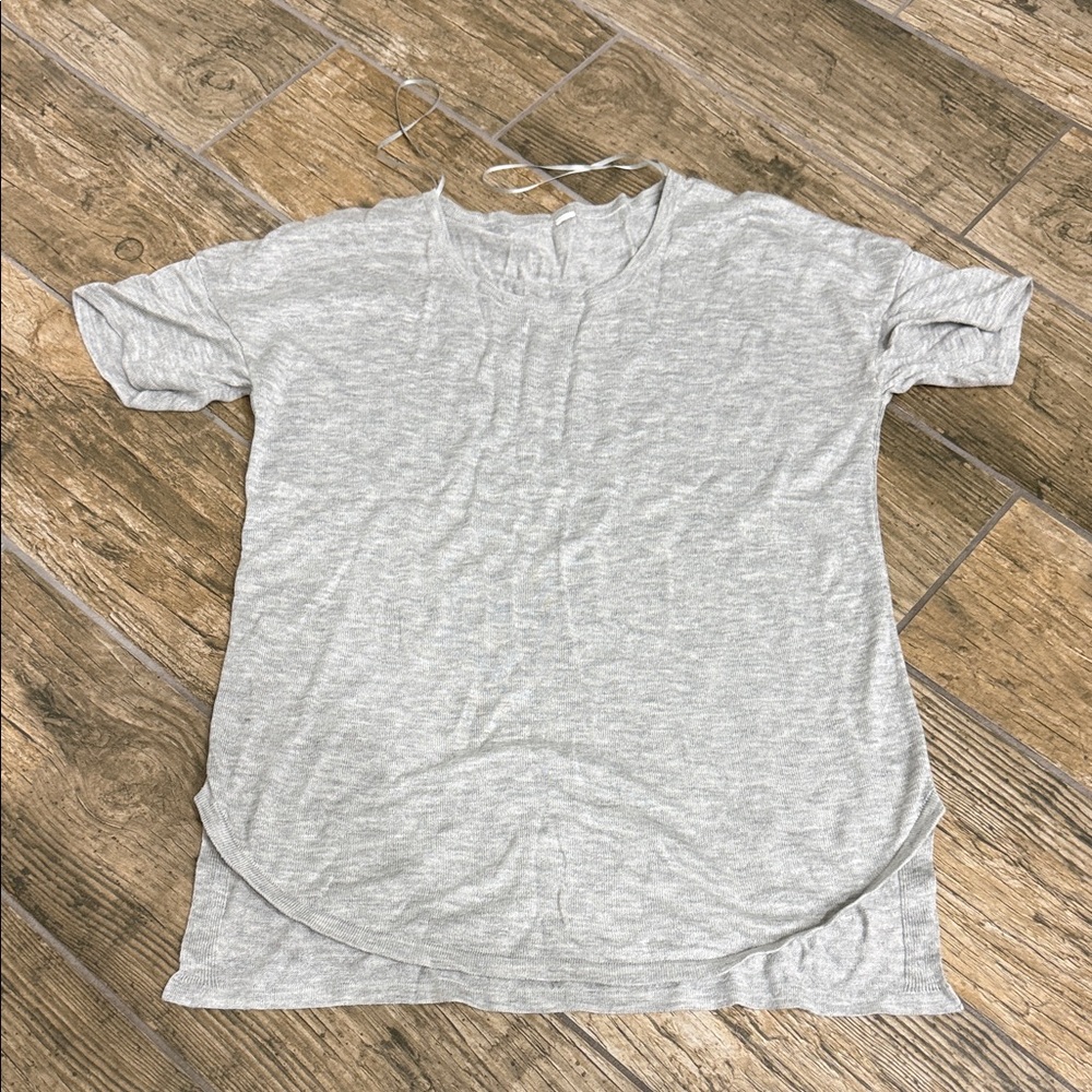 Lululemon Gray Knit Daya Women's Casual Top